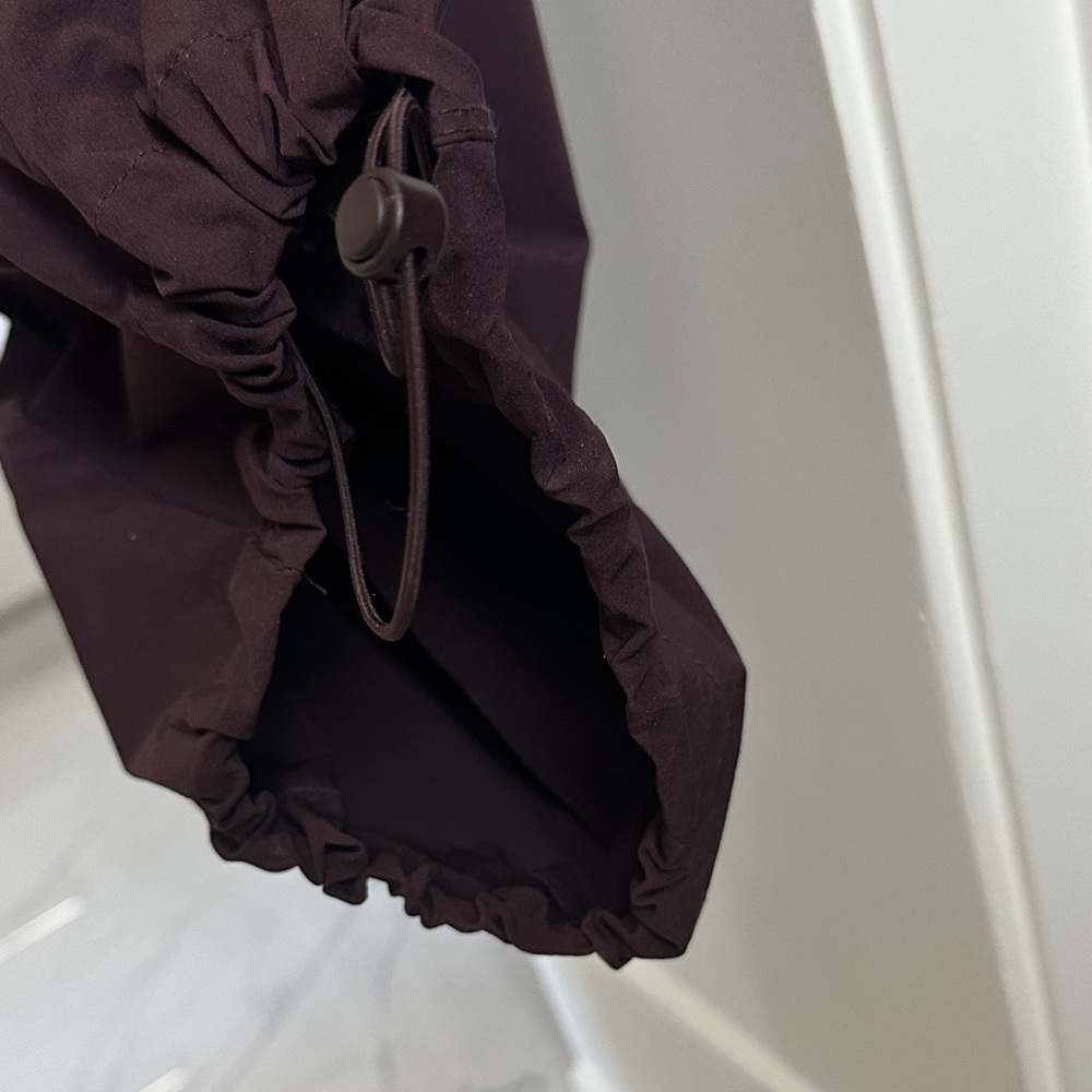 Apana Women's Deep Maroon Cargo Jogger Pants - Picture 5 of 10